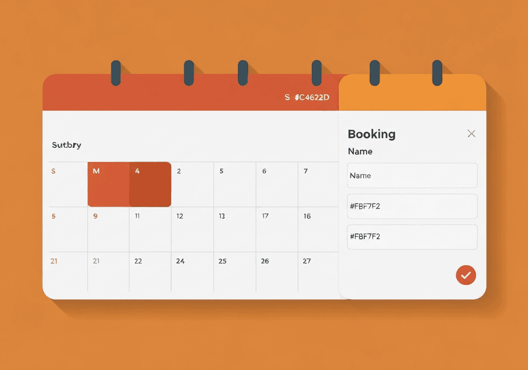 Availability calendar — block dates, clients only see when you're free